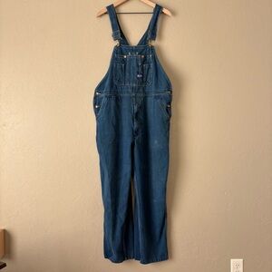 Big Smith Denim Overalls | Classic Blue Workwear | 40x32 women’s 12 L